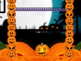 Halloween Pumpkin Jumping Image