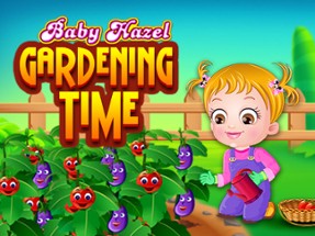 Baby Hazel Gardening Time Image