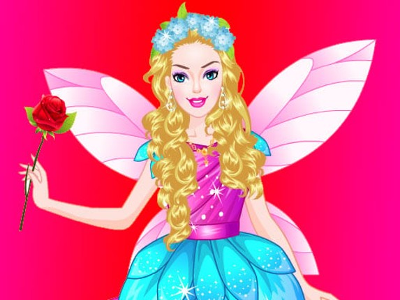 Barbie Angel Dress up Game Cover