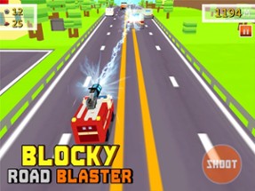 Blocky Road Blaster - 3D ( Fun Race &amp; Shoot Game ) Image