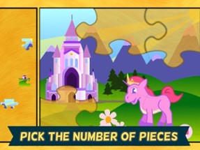 Pony Games for Girls: Little Horse Jigsaw Puzzles Image