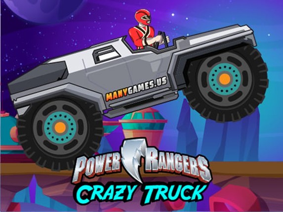 Power Rangers Crazy Truck Game Cover