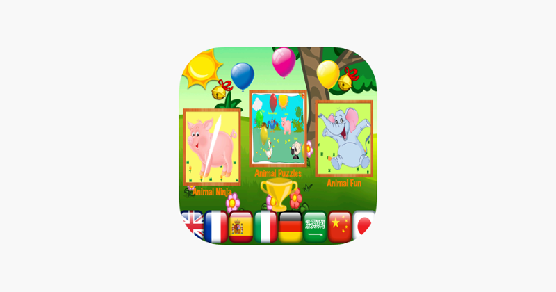 ABC Animals &amp; Fun For Toddlers Game Cover