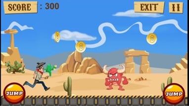 Cowboy Gun Shoot - Aliens and Cowboys Fun For Free Image