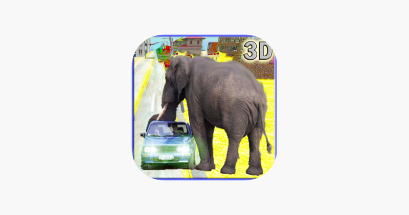 Elephant Run Simulator 2016 – Non Stop City Rampage &amp; Crashing Defense against Hunters and Bulls Game Cover