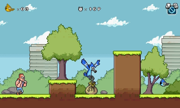 Regular Show: Mordecai and Rigby in 8-Bit Land Image