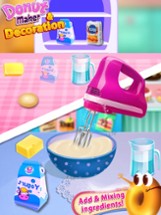 Sweet Donut Maker Cooking game Image
