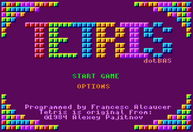 Tetris dotBAS Game Cover