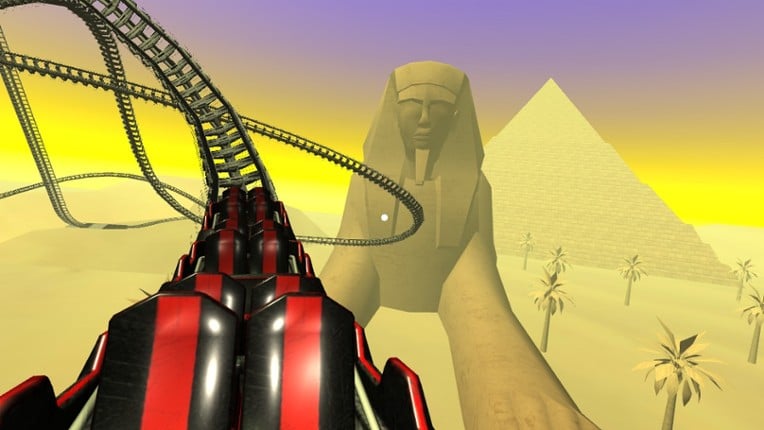 Egyptian Pyramids VR Roller Coaster Game Cover