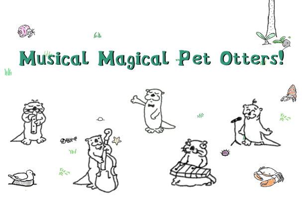 Musical Magical Pet Otters Game Cover