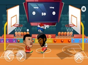 Huge Head Basketball Image