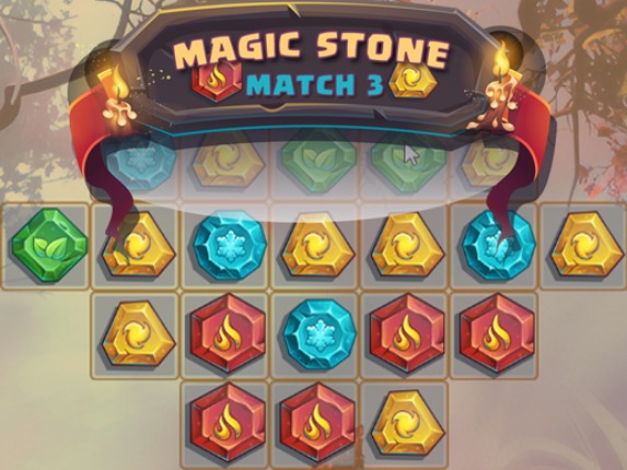 Magic Stone Match 3 Deluxe Game Cover