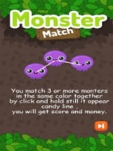 Monster Match Connect Four - Octopie Matching Game Image