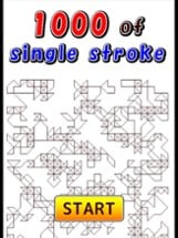 1000 of single stroke Image