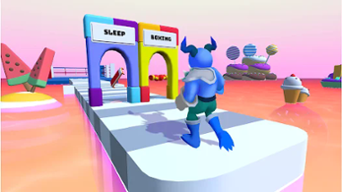 Blue Monster Run Image