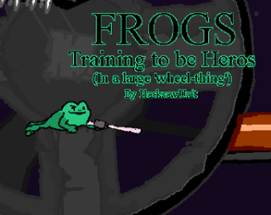 FROGS Training to be Heros (In a large 'wheel-thing') Image