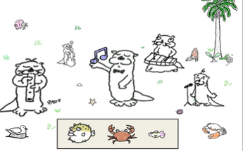Musical Magical Pet Otters Image