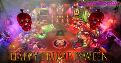 Trumpty Dumpty POTUS Pinball Special Halloween Edition Image