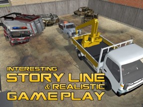 3D Tow Truck – Extreme lorry driving &amp; parking simulator game Image