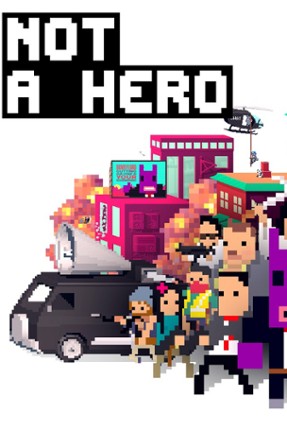 NOT A HERO Game Cover