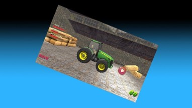 3D Farm Tractor Transport Image
