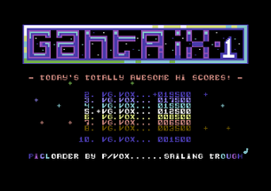 Gantrix - 1 c64 game (shooter) Image