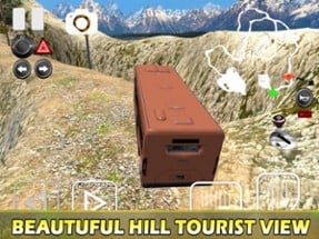 Hill Bus Tourist Game 3D Image