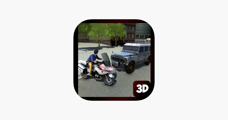 Police Motor Bike Chase - Real Cop City Drive Game Cover