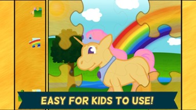 Pony Games for Girls: Little Horse Jigsaw Puzzles Image