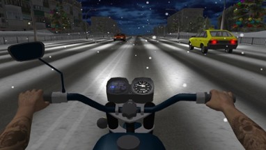 Russian Moto Traffic Rider 3D Image