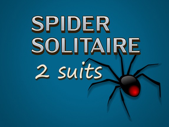 Spider Solitaire 2 Suits Game Cover