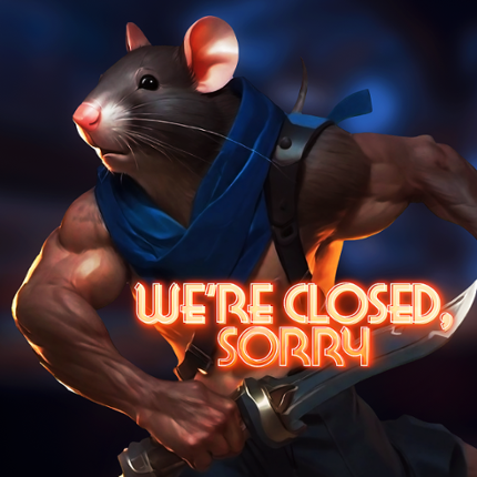 We're Closed Sorry Metroidvania Game Cover