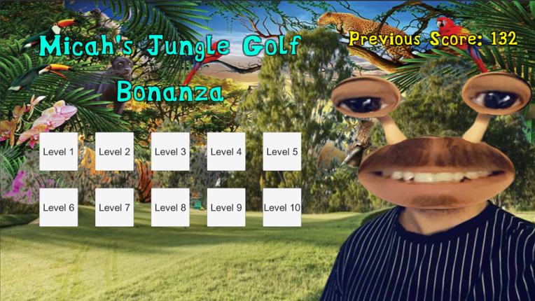 109 Exam Game - Micah's Jungle Golf Bonanza Game Cover