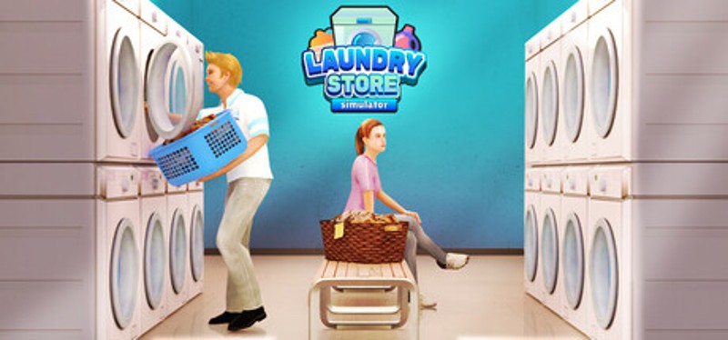 Laundry Store Simulator Game Cover