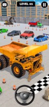 Excavator Truck Parking 3D Image