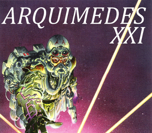 Arquimedes XXI (Amstrad CPC) Game Cover