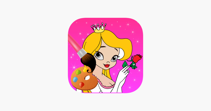 Princess Fairy Tales Coloring Game Cover