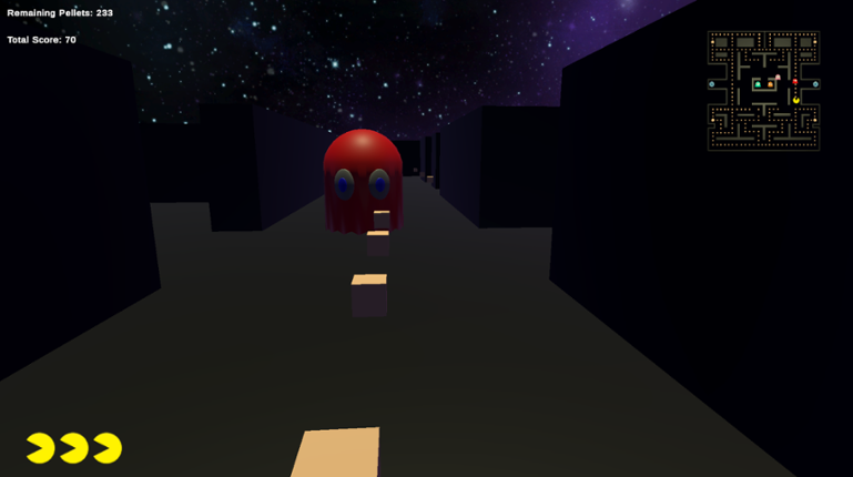 3D Pacman Game Cover