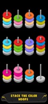 Hoop Stack Game - Color Sort Image
