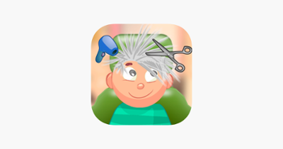 Child game / silver hair cut Image