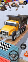 Excavator Truck Parking 3D Image