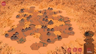 MarsHex - grow your colony on Mars Image