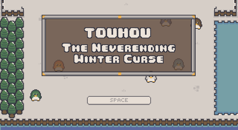 Touhou - The Neverending Winter Curse Game Cover