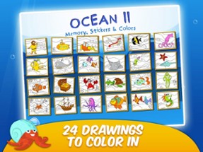 Ocean II - Matching and Colors - Games for Kids Image