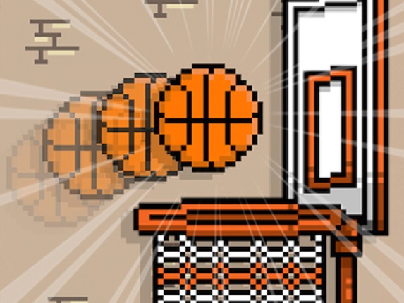 Retro Basketball Game Cover