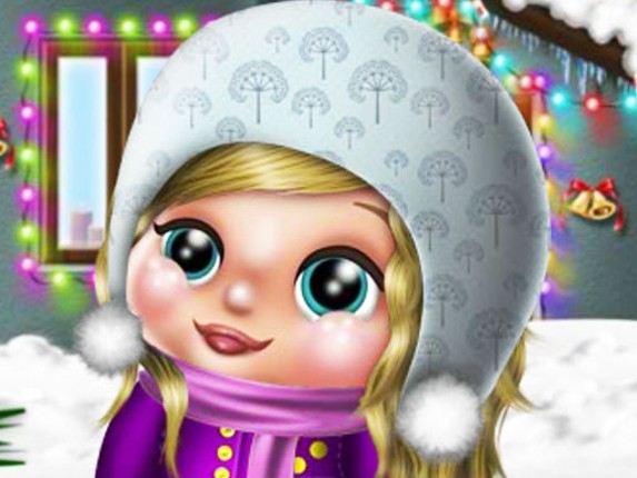 Baby Winter Dress up Game Cover