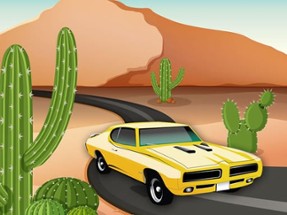Desert Car Race Image