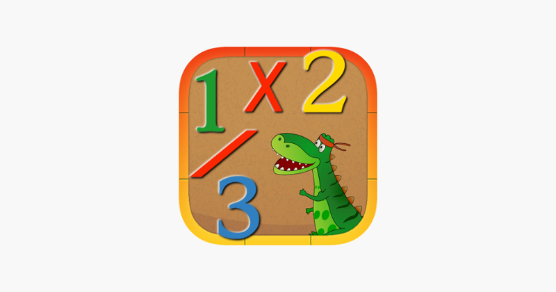 Dino in Elementary School Math Game Cover