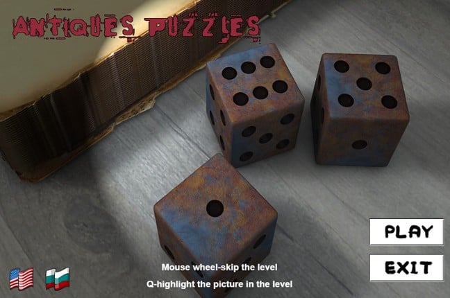 Antiques Puzzles Game Cover