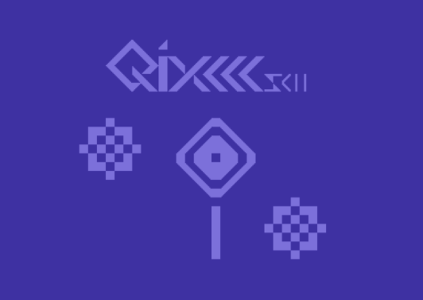 QIXSCII (C64) Game Cover
